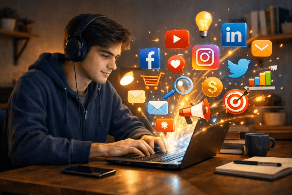 Digital Marketing Ke Main Types